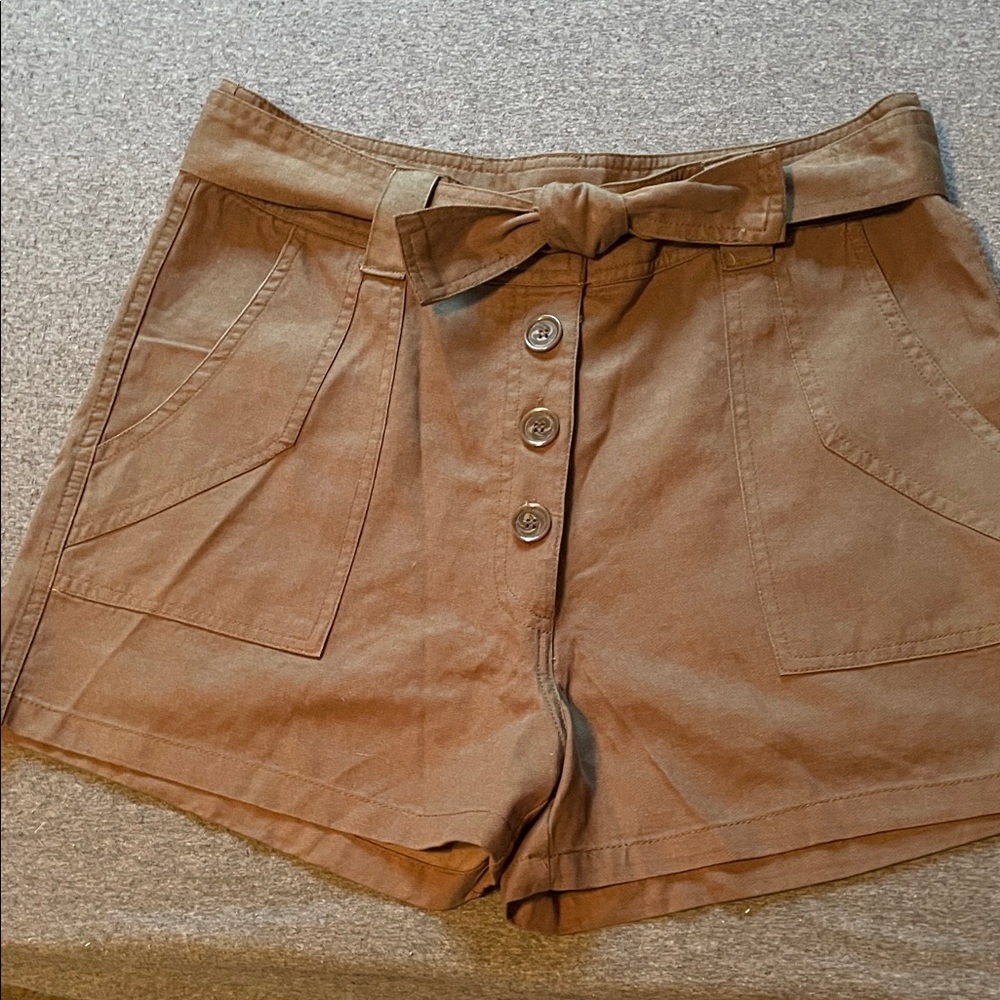 Stylish Green Women's Shorts